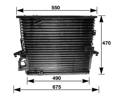 Mahle Original Airco condensor AC 147 000S