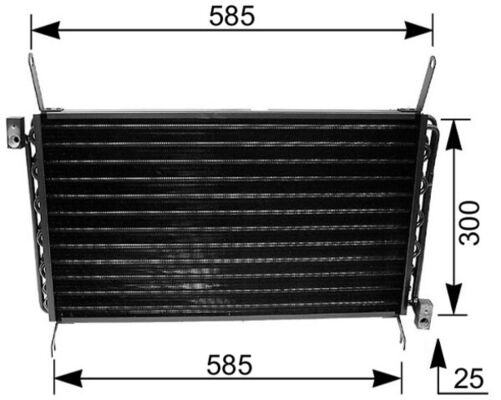 Mahle Original Airco condensor AC 162 000S