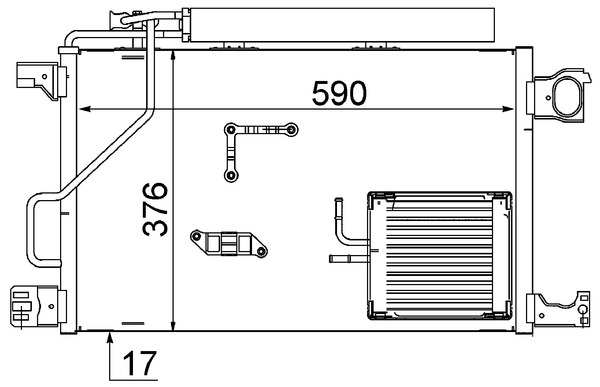 Mahle Original Airco condensor AC 661 000S