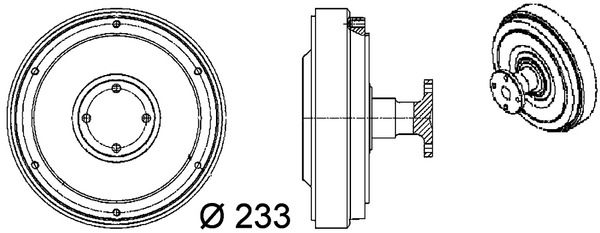 Mahle Original Visco-koppeling CFC 98 000P