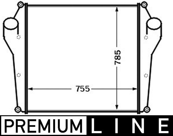 Mahle Original Interkoeler CI 131 000P