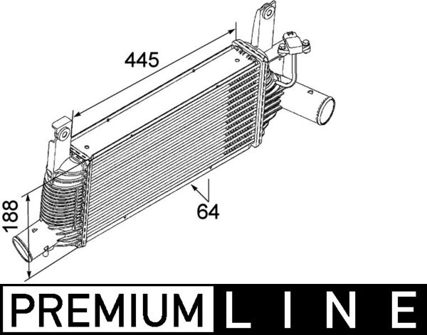 Mahle Original Interkoeler CI 159 000P