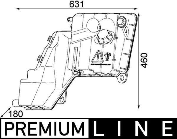 Mahle Original Expansievat CRT 103 000P