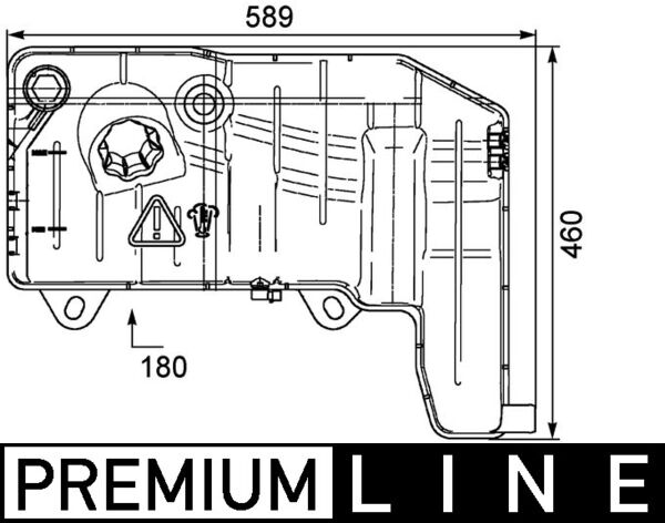 Mahle Original Expansievat CRT 55 000P