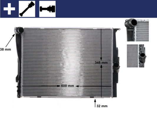 Mahle Original Radiateur CR 1088 000S