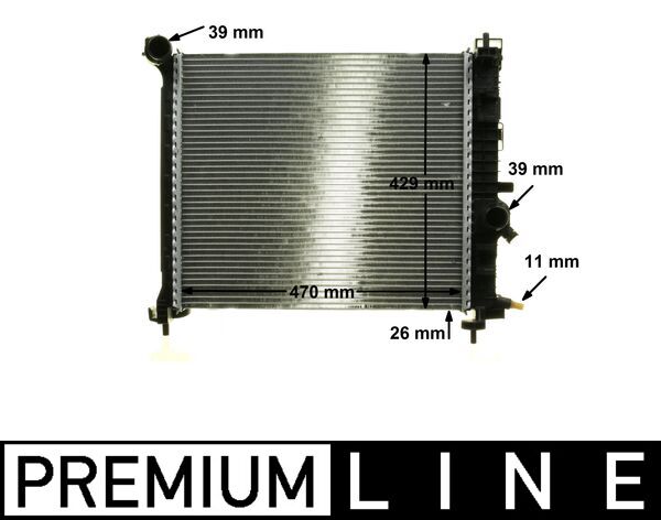 Mahle Original Radiateur CR 1189 000P