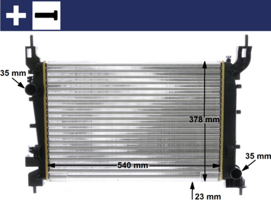 Mahle Original Radiateur CR 1193 000S