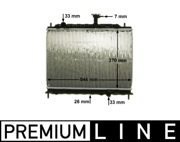 Mahle Original Radiateur CR 1304 000P