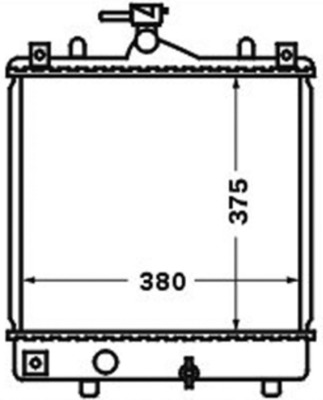 Mahle Original Radiateur CR 1495 000S