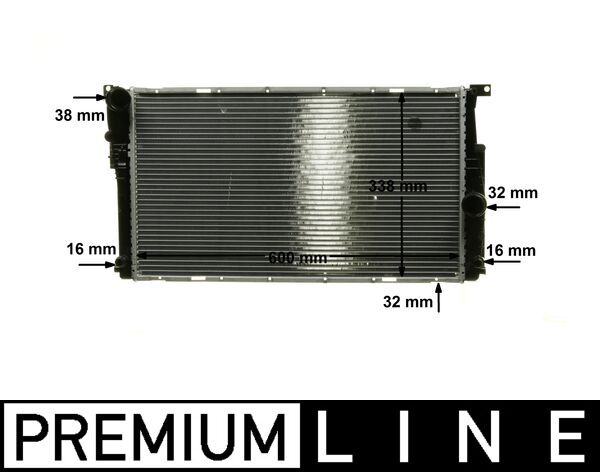 Mahle Original Radiateur CR 1909 000P
