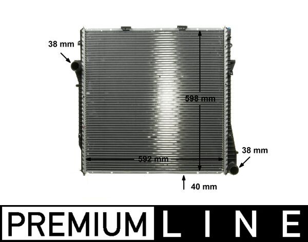 Mahle Original Radiateur CR 573 000P