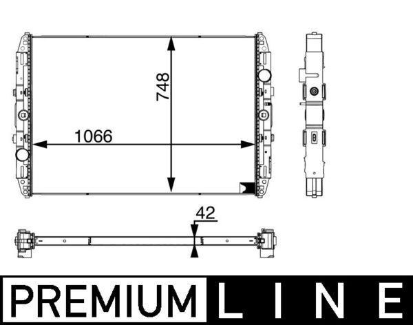 Mahle Original Radiateur CR 688 001P