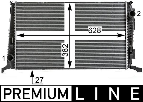 Mahle Original Radiateur CR 6 000P