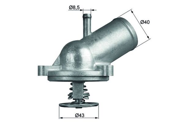 Mahle Original Thermostaat TI 209 87D