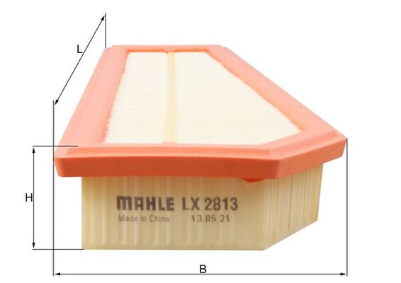 Mahle Original Luchtfilter LX 2813