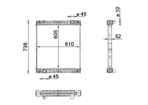 Mahle Original Radiateur CR 109 000P