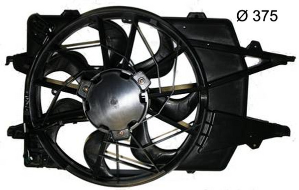 Mahle Original Ventilatorwiel-motorkoeling CFF 394 000S