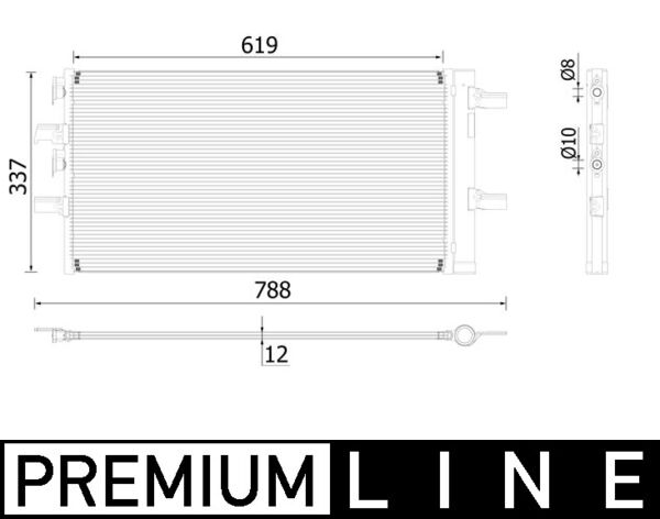 Mahle Original Airco condensor AC 894 000P