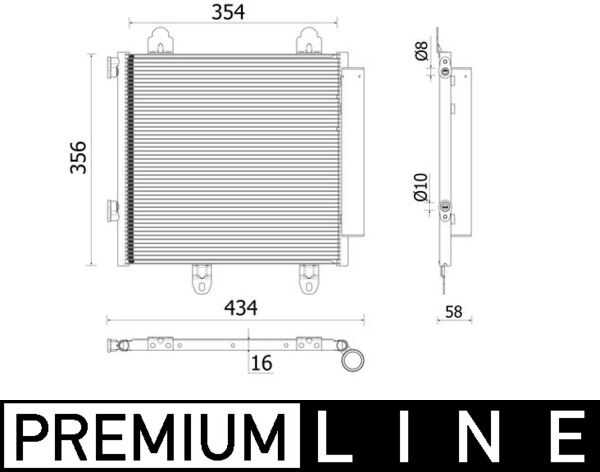 Mahle Original Airco condensor AC 897 000P