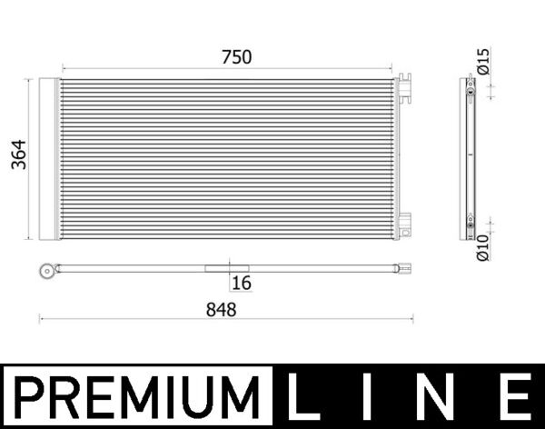 Mahle Original Airco condensor AC 925 000P