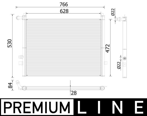 Mahle Original Radiateur CR 936 000P