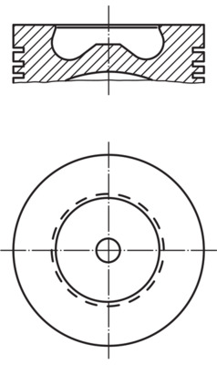 Mahle Original Zuiger 015 81 00