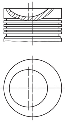 Mahle Original Zuiger 034 83 00