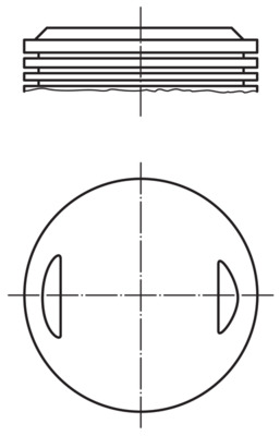 Mahle Original Zuiger 504 29 00