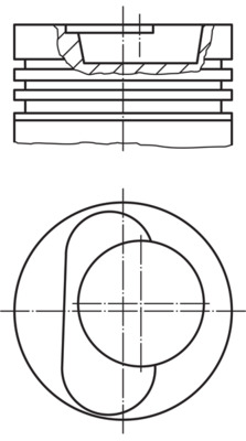 Mahle Original Zuiger 228 97 00