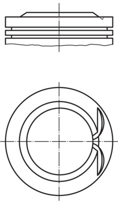 Mahle Original Zuiger 028 PI 00146 001