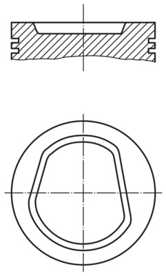 Mahle Original Zuiger 030 67 02