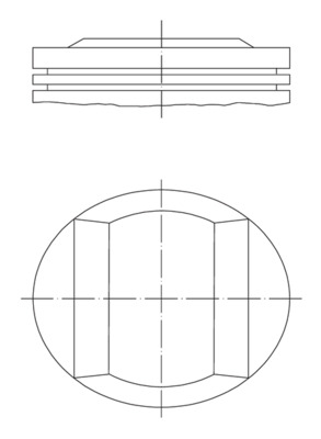 Mahle Original Zuiger 005 21 00