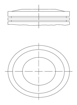 Mahle Original Zuiger 039 29 00