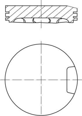 Mahle Original Zuiger 033 13 02