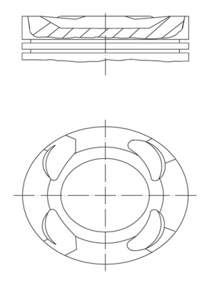 Mahle Original Zuiger 081 PI 00125 000