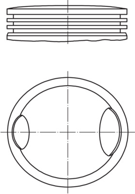 Mahle Original Zuiger 033 22 00