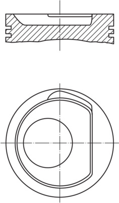 Mahle Original Zuiger 030 51 00