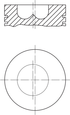 Mahle Original Zuiger 439 14 00