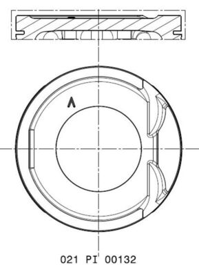 Mahle Original Zuiger 021 PI 00132 001