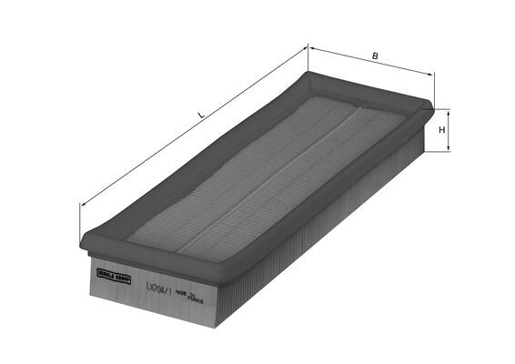 Mahle Original Luchtfilter LX 704/1