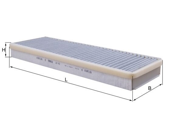 Mahle Original Interieurfilter LA 43