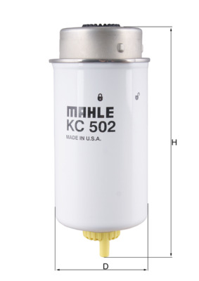 Mahle Original Brandstoffilter KC 502