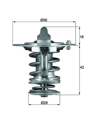 Mahle Original Thermostaat TX 83 76D