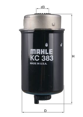 Mahle Original Brandstoffilter KC 383