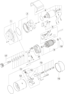 Mahle Original Starter MS 405