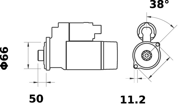 Mahle Original Starter MS 125