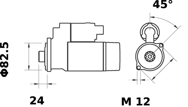 Mahle Original Starter MS 23