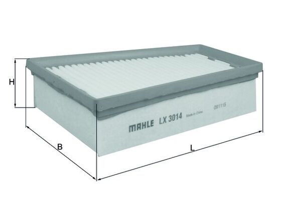 Mahle Original Luchtfilter LX 3014