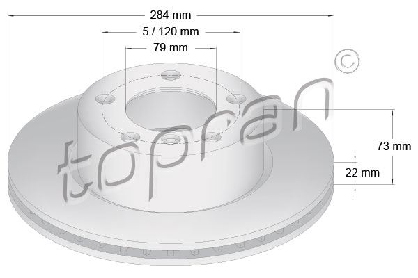 Topran Remschijven 501 900