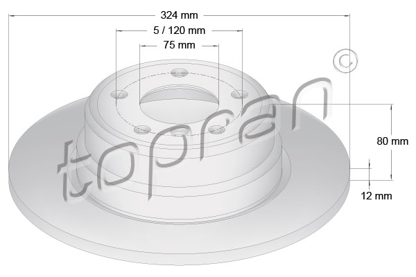 Topran Remschijven 501 192